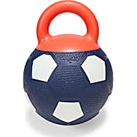 Petco Red White & Blue Soccer Ball with Handle Dog Toy