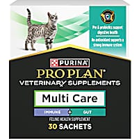 Purina Pro Plan Veterinary Multi Care Feline, Digestive Probiotics, Immune Support Cat Supplements