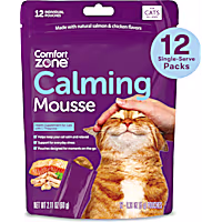 Comfort Zone Calming Mousse Supplement for Cats