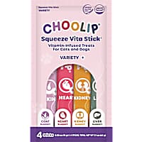 Choolip Squeeze Vita Stick Liackable Wet Cat and Dog Treats Variety Pack