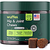 Wuffes Advanced Hip & Joint Support Soft Chews for Dogs, Small & Medium Breeds