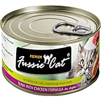 Fussie Cat Premium Tuna With Chicken Cat Food