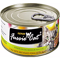 Fussie Cat Premium Tuna with Anchovies Cat Food