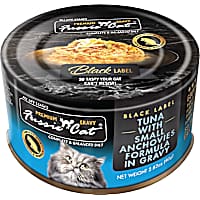 Fussie Cat Premium Tuna w/Small Anchovies in Gravy Cat Food