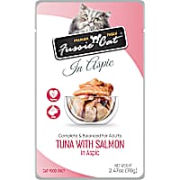 Fussie Cat Premium Tuna w/Salmon in Aspic Cat Food