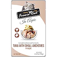 Fussie Cat Premium Tuna w/Small Anchovies Aspic Cat Food