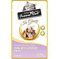 Fussie Cat Pouch Premium Tuna w/Chicken in Gravy Cat Food