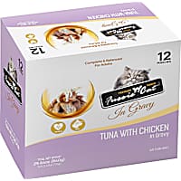 Fussie Cat Pouch Premium Tuna w/Chicken in Gravy Cat Food