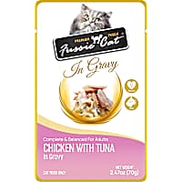 Fussie Cat Premium Chicken w/Tuna in Gravy Cat Food