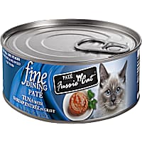 Fussie Cat Fine Dining Pate Tuna with Shrimp Entree Cat Food