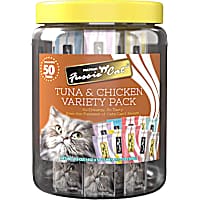 Fussie Cat Tuna & Chicken Puree (10 Flavors) Cat Food Variety Pack