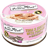 Fussie Cat Mousse Tuna & Chicken w/ Pumpkin in Goat Milk Mousse Kitten Food