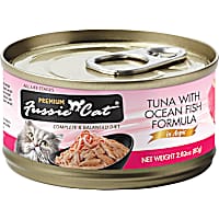 Fussie Cat Premium Tuna with Ocean Fish Formula in Aspic Cat Food