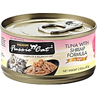 Fussie Cat Premium Tuna with Shrimp Formula in Aspic Cat Food