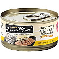 Fussie Cat Premium Tuna with Anchovies Formula in Aspic Cat Food