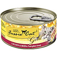 Fussie Cat Super Premium Chicken & Beef Formula in Pumpkin Soup Cat Food