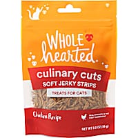 WholeHearted Chicken Recipe Soft Jerky Strips Treats for Cats
