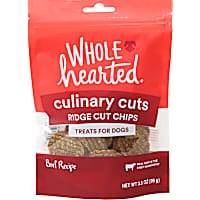 WholeHearted Beef Recipe Ridge Cut Chips Treats for Dogs