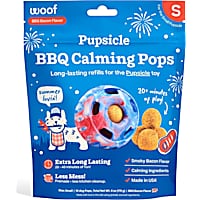 Woof Pupsicle Refill Pops CALAMING BBQ FLAVOR Low-Mess Lickable Dog Treats