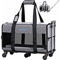 Katziela Quilitied Airline Approved Bag Dog & Cat Carrier