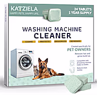 Katziela Washing Machine Cleaner Tablets for Pet Owners