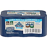 Blue Buffalo Homestyle Recipe for Senior 7+ Dogs Senior 7+ Turkey & Lamb Wet Dog Food Variety Pack
