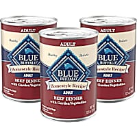 Blue Buffalo Homestyle Recipe Beef Dinner Chicken Recipe Wet Adult Dog Food