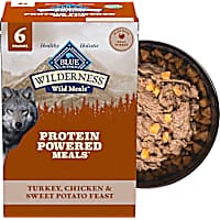 Blue Buffalo Wilderness Wild Meals Turkey High-Protein Adult Wet Dog Food