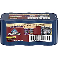 Blue Buffalo Wilderness Beef & Chicken Grill and Wolf Creek Stew Hearty Adult Wet Dog Food Variety Pack