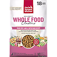 The Honest Kitchen Gourmet Whole Food Clusters Grain Free Lamb & Superfoods Recipe Dog Food