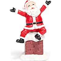 Petco Holiday Chimney Santa Aquatic Decor