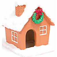 Petco Holiday Gingerbread House Aquatic Decor