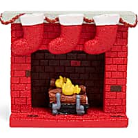 Petco Holiday Flickering LED Fireplace Aquatic Decor