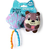 Quirky Kitty Catnip with Otterly Cool Ocean-Themed Cooling Cat Toys