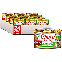 Inaba Churu Tuna Recipe with Scallop Flavor Entree in Gravy Can Cat Food