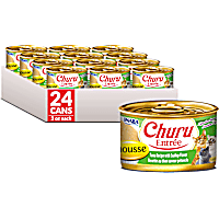 Inaba Churu Tuna Recipe with Scallop Flavor Entree Mousse Can Cat Food