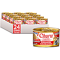 Inaba Churu Tuna Recipe with Lobster Entree in Gravy Can Cat Food