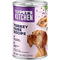Your Pet's Kitchen Made in the USA with Real Turkey Fare Wet Dog Food