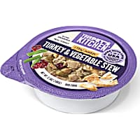 Your Pet's Kitchen Made in The USA with Real Turkey & Vegetable Stew Shreds Wet Dog Food Cups