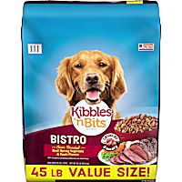 Kibbles 'n Bits Bistro Oven Roasted Beef, Spring Vegetable & Apple Flavors Dry Dog Food