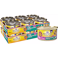Wellness Complete Health Whitefish & Tuna Natural, Protein-Rich, Grain Free Pate Kitten Wet Cat Food