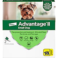 Advantage II Vet-Recommended Flea Treatment & Prevention for Small Dogs