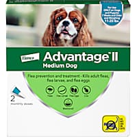 Advantage II Vet-Recommended Flea Treatment & Prevention for Medium Dogs