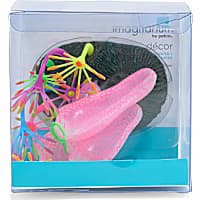 Imagitarium Multicolor Translucent Coral Aquarium Decor