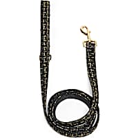 Petco Black Tweed Bling Dog Leash