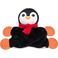 Petco Holiday Penguin Plush Paddle Chew Dog Toy
