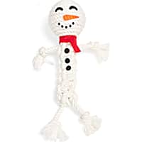 Petco Holiday Snowman Rope Dog Toy