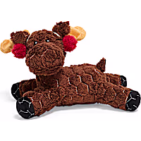 Petco Holiday Moose Tough Plush Dog Toy