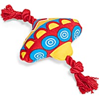 Petco Holiday Top Rope Plush Dog Toy