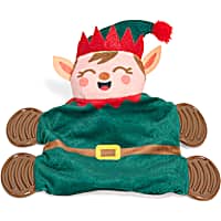 Petco Holiday Elf Plush Paddle Chew Dog Toy
